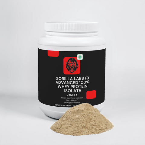 Gorilla Labs FX Advanced 100% Whey Protein Isolate (Vanilla)