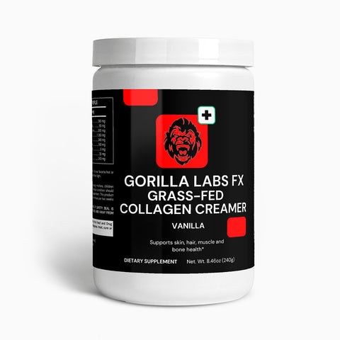 Gorilla Labs FX Grass-Fed Collagen Creamer (Vanilla)