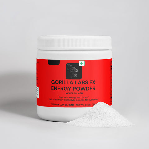 Gorilla Labs FX Energy Powder (Lychee Splash Energy)