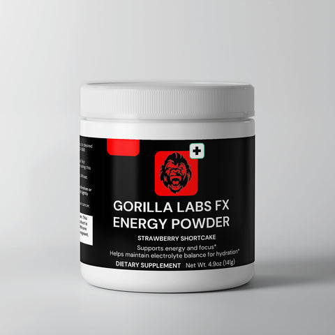 Gorilla Labs FX Energy Powder (Strawberry Shortcake)