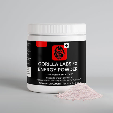 Gorilla Labs FX Energy Powder (Strawberry Shortcake)