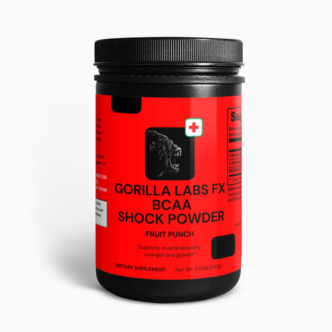 Gorilla Labs FX BCAA Shock Powder (Fruit Punch)