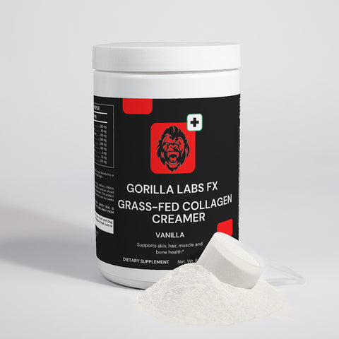 Gorilla Labs FX Grass-Fed Collagen Creamer (Vanilla)