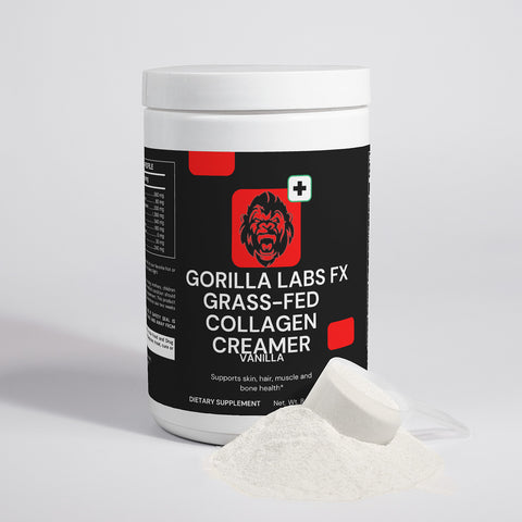 Gorilla Labs FX Grass-Fed Collagen Creamer (Vanilla)