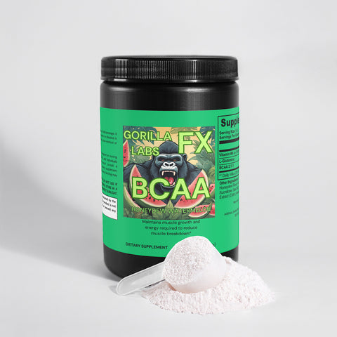 Gorilla Labs FX BCAA Post Workout Powder (Honeydew/Watermelon)