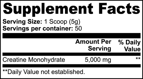 Gorilla Labs FX Creatine Monohydrate