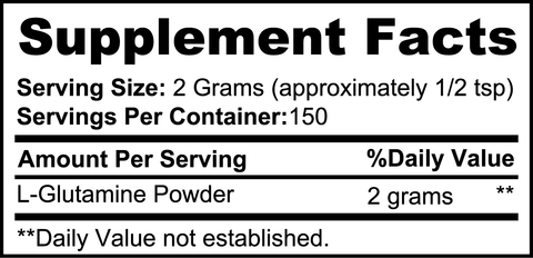 Gorilla Labs FX L-Glutamine Powder