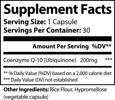 Gorilla Labs FX CoQ10 Ubiquinone