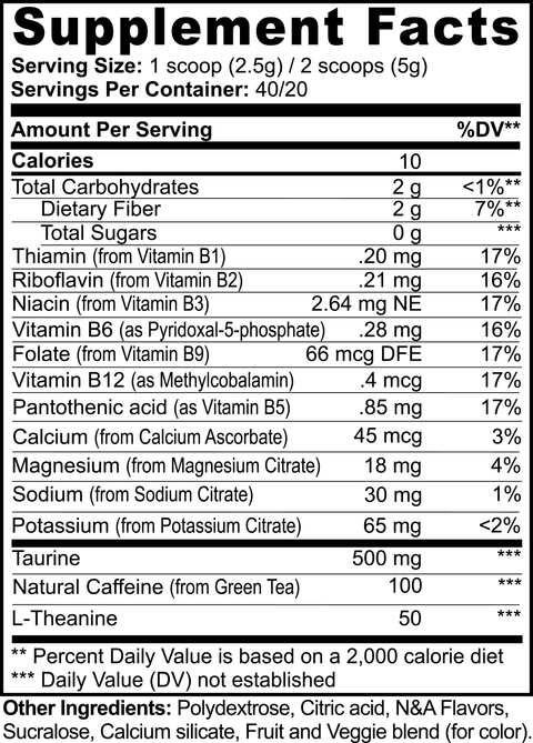 Gorilla Labs FX Energy Powder (Lychee Splash Energy)